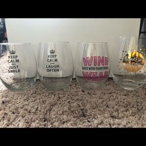 Wine glasses